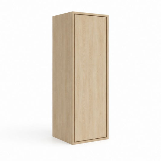 Hochschrank Eiche hell aus MDF mit Melaminharzbeschichtung 180 x 40 x 35 cm